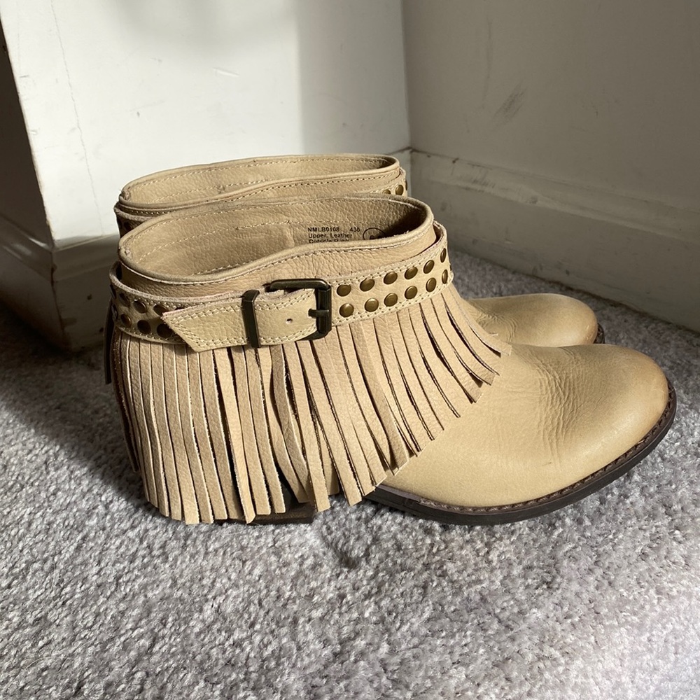Naughty Monkey Fringe Boots